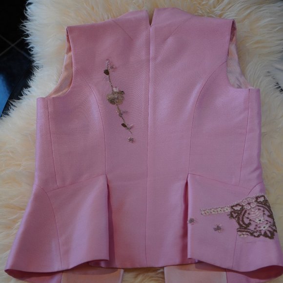 Shiatzy Chen Vest Size 4 - Picture 2 of 8